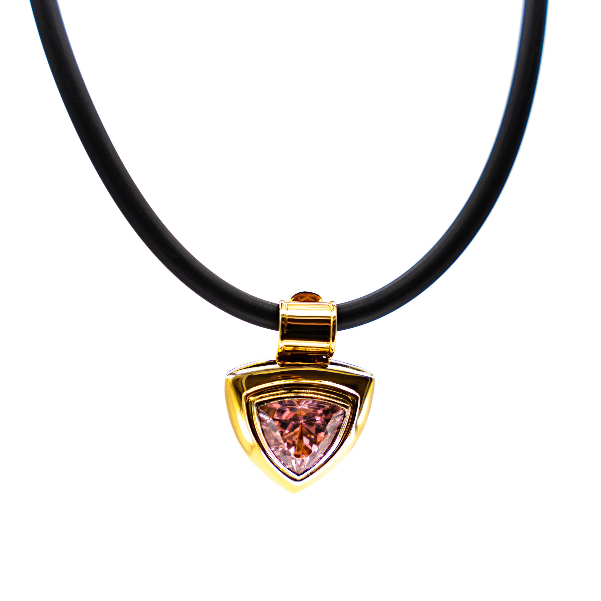 Rosa Turmalin Anhänger