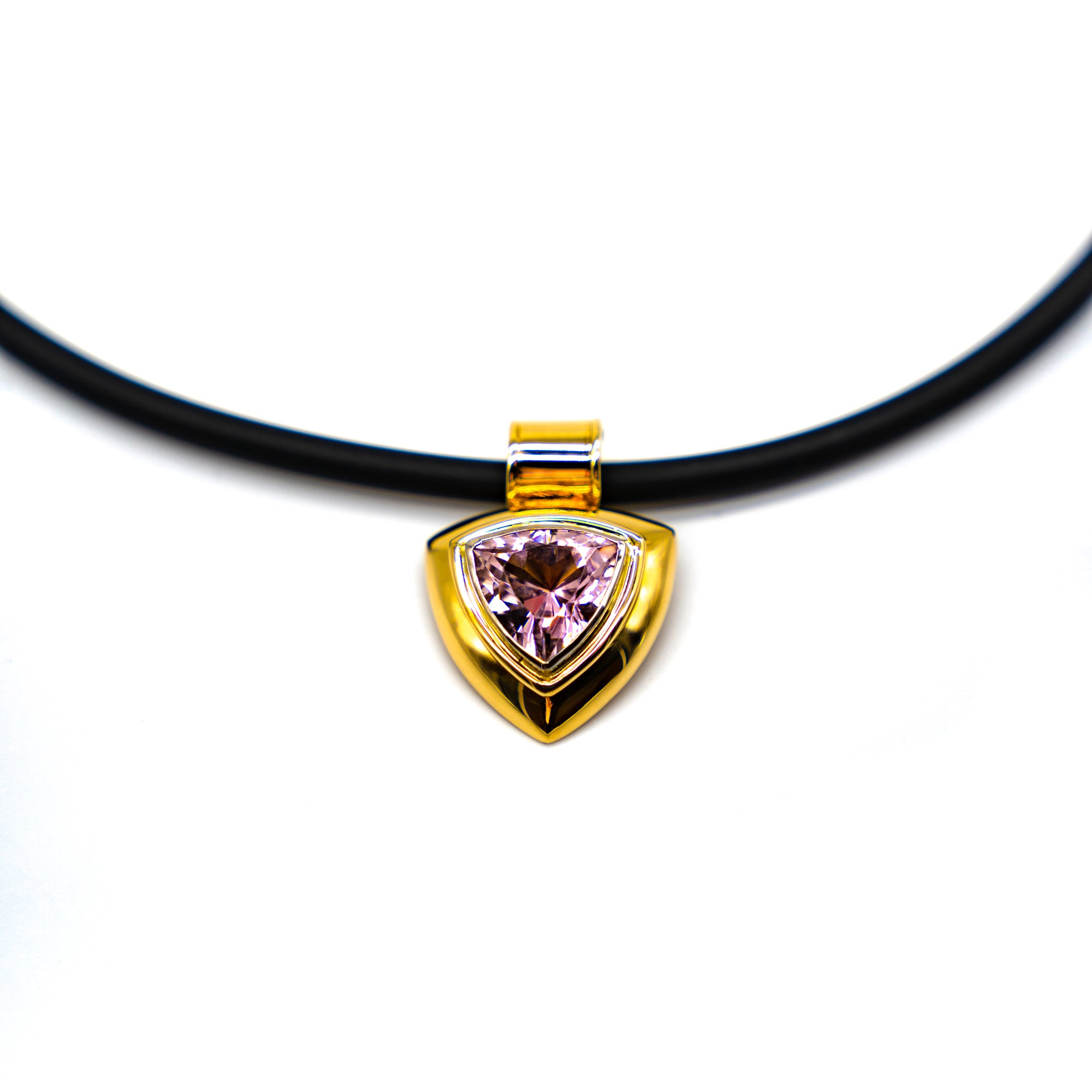 Rosa Turmalin Anhänger