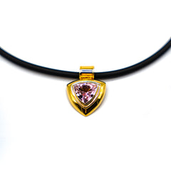 Rosa Turmalin Anhänger