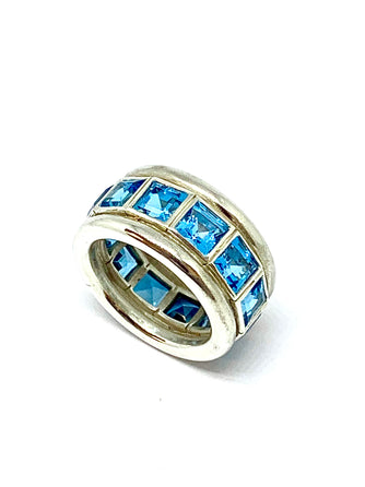 Edeltopas Ring rundrum