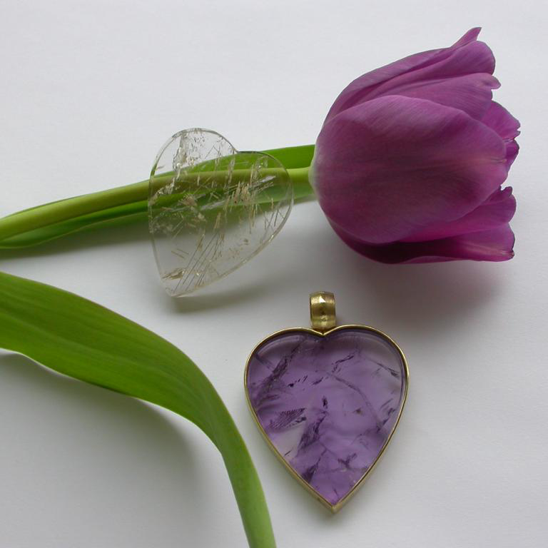 Bergkristalanhänger